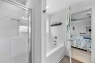 806 Calebs Creek Court, Maysville, NC 28555 — 3-bedroom home in Village Creek, Maysville, NC, photo 19 of 37: Master Bathroom