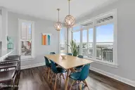 6612 Ocean Drive, Emerald Isle, NC 28594 — 3-bedroom waterfront home, Emerald Isle, NC, photo 10 of 49: Dining area