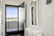 1505 Salter Path Road 412, Indian Beach, NC 28512 — 3-bedroom waterfront condo in Summer Winds Condominiums, Indian Beach, NC, photo 2 of 54: Sound View at Front Door