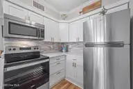 1822 New River Inlet Road Unit 1102a, North Topsail Beach, NC 28460 — 1-bedroom waterfront condo in Topsail Dunes, North Topsail Beach, NC, photo 14 of 51: Kitchen