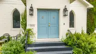 1300 Evans Street, Morehead City, NC 28557 — 4-bedroom waterfront home in The Promise Land, Morehead City, NC, photo 3 of 53: Front Door View