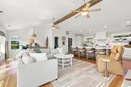 103 Georgia Street, Emerald Isle, NC 28594 — 4-bedroom waterfront home in Emerald Isle By The Sea, Emerald Isle, NC, photo 17 of 60: Living Room