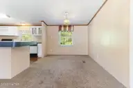 4652 Faith Baptist Church Road, Pinetops, NC 27864 — 3-bedroom manufactured home, Pinetops, NC, photo 7 of 38: Dining Room