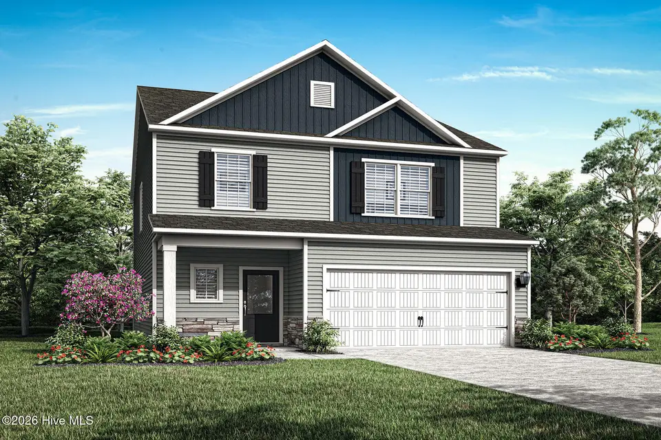 175 Commons View Drive, Hampstead, NC 28443 — 4-bedroom home in Southwater Village, Hampstead, NC, photo 1 of 18: Southeast_Cameden_Rendering