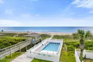 6715 Ocean Drive, Emerald Isle, NC 28594 — 6-bedroom waterfront home in Shell Cove, Emerald Isle, NC, photo 3 of 66: Back Deck view