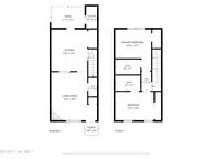 203 Timberlake Trail, Jacksonville, NC 28546 — 2-bedroom townhome in Marsh Oaks, Jacksonville, NC, photo 20 of 20: 2D Floor plan for 203 Timberlake_2