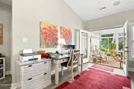 4369 Onyx Lane, New Bern, NC 28562 — 3-bedroom home in Carolina Colours, New Bern, NC, photo 18 of 54: Office Area with Access to Patio