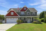 402 Canoe Lane, Swansboro, NC 28584 — 5-bedroom home in Watercrest Landing, Swansboro, NC, photo 1 of 43
