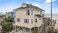 1004 N Shore Drive, Surf City, NC 28445 — 4-bedroom waterfront home, Surf City, NC, photo 1 of 40: 3_drone