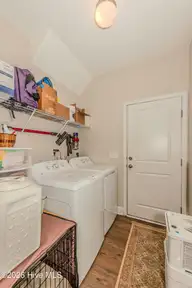 107 Village Drive, Holly Ridge, NC 28445 — 4-bedroom home in Coastal Village, Holly Ridge, NC, photo 20 of 77: Laundry room