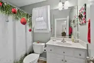 2712 Winding Ridge Drive W, Wilson, NC 27893 — 3-bedroom home in Westhaven, Wilson, NC, photo 22 of 39: Hall Bath