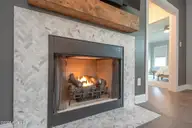421 Taylorwood Drive, Beaufort, NC 28516 — 4-bedroom home in Beaufort Club, Beaufort, NC, photo 11 of 43: Gas fireplace