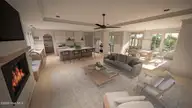 Lot 46 Beacons End Terrace, Wilmington, NC 28412 — 4-bedroom waterfront home in Shoreline, Carolina Beach Inlet, Wilmington, NC, photo 6 of 17: Primary Living Area