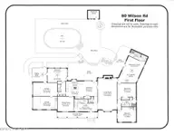 80 Wilson Road, Pinehurst, NC 28374 — 3-bedroom home in Unit 2, Pinehurst, NC, photo 3 of 74: 80 Wilson Rd Floor Plan 1st Fl