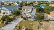 11008 Inlet Drive, Emerald Isle, NC 28594 — 3-bedroom waterfront home in The Point, Emerald Isle, NC, photo 1 of 62: 11008 inlet dr _ Drone (3 of 18)