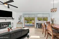 107 Knotline Road, New Bern, NC 28562 — 3-bedroom waterfront home in River Bend, New Bern, NC, photo 11 of 67: 11_living area & dining area