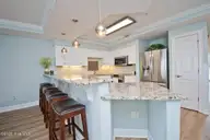 1550 Salter Path Road 409, Indian Beach, NC 28512 — 3-bedroom waterfront condo in The Nautical Club, Indian Beach, NC, photo 11 of 46: Eat-in Bar