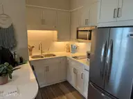 812 Shepard Street 331, Morehead City, NC 28557 — 1-bedroom waterfront condo in Bask II Condos, Morehead City, NC, photo 2 of 14: Kitchen
