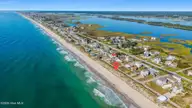 254 1 Topsail Road, North Topsail Beach, NC 28460 — waterfront lot in Old Settlers Beach, North Topsail Beach, NC, photo 9 of 23: Drone Aerial