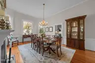 901 N Main Street, Tarboro, NC 27886 — 3-bedroom home in Historic District, Tarboro, NC, photo 11 of 55: Formal dining room