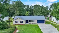 8032 Webster Court NE, Leland, NC 28451 — 3-bedroom home in Carol Lynn Estates, Leland, NC, photo 1 of 50: 8032 Drone (3)