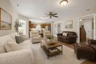 1601 River Bluff Road, Morehead City, NC 28557 — 3-bedroom waterfront home in South Shores, Morehead City, NC, photo 12 of 32: Living Room AI