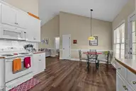 627 Compton Lane, Rocky Mount, NC 27804 — 3-bedroom home in Carriage Pond, Rocky Mount, NC, photo 16 of 44: Eat in Kitchen