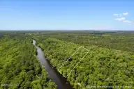 0 Riverview Drive, Burgaw, NC 28425 — waterfront lot in Alligator Lakes Estates, Burgaw, NC, photo 2 of 25: 20-OutlinesDronePhotosLotBurgaw-2