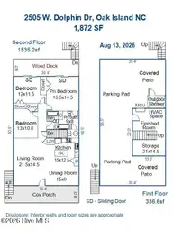 2505 W Dolphin Drive, Oak Island, NC 28465 — 3-bedroom waterfront home, Oak Island, NC, photo 15 of 56