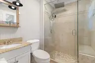 3103 Old Gate Road, Morehead City, NC 28557 — 3-bedroom home in Mandy Farms, Morehead City, NC, photo 18 of 36: Ensuite primary bathroom