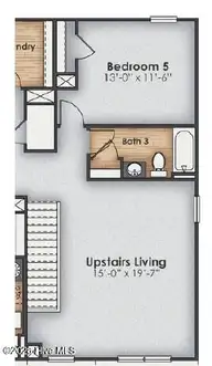 5338 Areca Road Lot 409, Castle Hayne, NC 28429 — 5-bedroom home in Sidbury Station, Castle Hayne, NC, photo 4 of 46: 2nd floor optional Bathroon