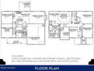 4000 Bluewater Boulevard, New Bern, NC 28562 — 4-bedroom home in Bluewater Rise, New Bern, NC, photo 7 of 17: 688-AV FLOOR PLAN