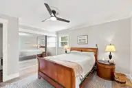 22 Pine Lake Drive, Whispering Pines, NC 28327 — 3-bedroom waterfront home in Pine Lakes, Whispering Pines, NC, photo 13 of 53: Primary Bedroom