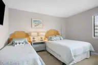 1505 Salter Path Road 409, Indian Beach, NC 28512 — 2-bedroom waterfront condo in Summer Winds Condominiums, Indian Beach, NC, photo 23 of 35: Second Bedroom
