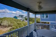 20 Porpoise Place, North Topsail Beach, NC 28460 — 4-bedroom waterfront home in Dolphin Shores, North Topsail Beach, NC, photo 13 of 64: 20 Porpoise Place - Aerial_4