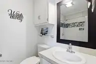 101 Shilou Drive, Pikeville, NC 27863 — 3-bedroom home in Sparrow Point, Pikeville, NC, photo 21 of 34: 101 Shilou Dr-Primary Bath