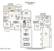 3705 Fairfield Way, Southport, NC 28461 — 4-bedroom waterfront home in St James, Southport, NC, photo 11 of 74: Appraiser Measured Floorplan
