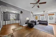 2812 Evans Street, Morehead City, NC 28557 — 4-bedroom home, Morehead City, NC, photo 7 of 50: Living Room and Dining area