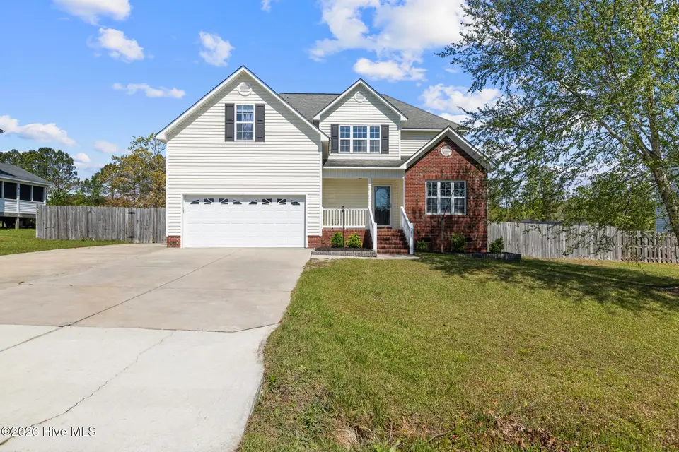 156 Weste Avenue, Jacksonville, NC 28540 — 4-bedroom home in Bryan Farms, Jacksonville, NC, photo 1 of 47: Front 1