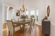 642 Chimney Hill Way, Rocky Mount, NC 27804 — 4-bedroom home in Belmont Lake Preserve, Rocky Mount, NC, photo 6 of 67: Dining Room - Virtually Staged