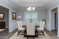 313 Aaron'S Place, Goldsboro, NC 27530 — 4-bedroom home in Aaron's Place, Goldsboro, NC, photo 3 of 34: Staged-Dining