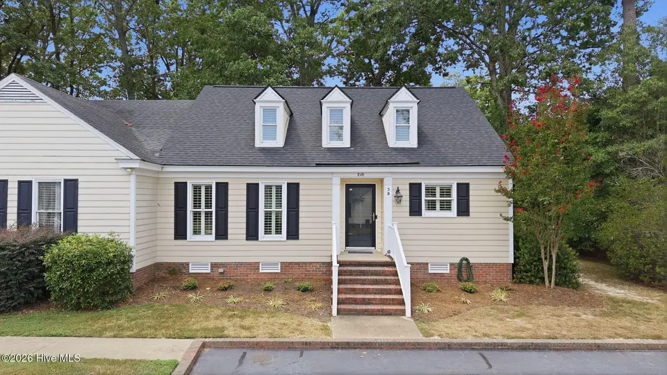 210 Hawthorne Lane W 5b, Wilson, NC 27893 — 2-bedroom townhome in Parkwood Square, Wilson, NC, photo 1 of 35: 1-web-or-mls-DJI_20260902141048_0477_D
