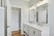111 Jade Street, Beaufort, NC 28516 — 3-bedroom home in Jade Point, Beaufort, NC, photo 16 of 49: Primary bathroom
