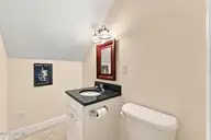 2119 Royal Pines Drive, New Bern, NC 28560 — 3-bedroom waterfront home in Fairfield Harbour, New Bern, NC, photo 23 of 47: Half Bath in Bonus Room