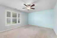 424 Commerce Avenue A, Morehead City, NC 28557 — 2-bedroom condo in Bridgewood Condo, Morehead City, NC, photo 18 of 24: Primary Bedroom