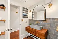 21 N Front Street 3b1, Wilmington, NC 28401 — 1-bedroom condo in Historic District, Wilmington, NC, photo 19 of 32: 14-bathroom_exit