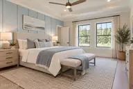 4056 Northwest Road, Leland, NC 28451 — 3-bedroom home in Northwest, Leland, NC, photo 4 of 5: AI generated bedroom