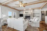 2508 Ocean Drive 14a1, Emerald Isle, NC 28594 — 2-bedroom waterfront condo in Ocean Reef, Emerald Isle, NC, photo 7 of 50: Living Area
