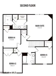 113 Cordgrass Court, Smithfield, NC 27577 — 4-bedroom home in Marin Woods, Smithfield, NC, photo 3 of 3: Second Floor