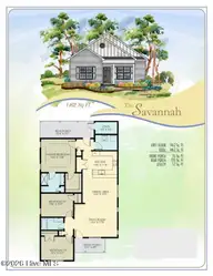 608 S Vance Street, Fremont, NC 27830 — 3-bedroom home in The Cottages on Vance, Fremont, NC, photo 2 of 24: Savannah1462 ElvFloor NL